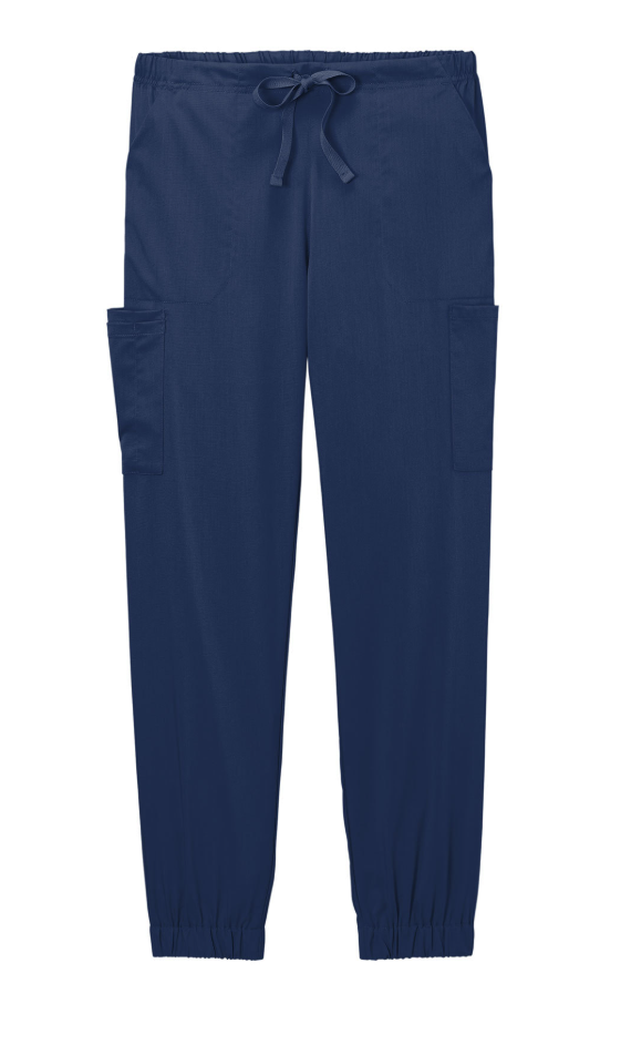 Wonderwink Womens Premiere Flex Jogger Pant -- Navy