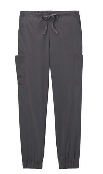 Wonderwink Womens Premiere Flex Jogger Pant -- Pewter