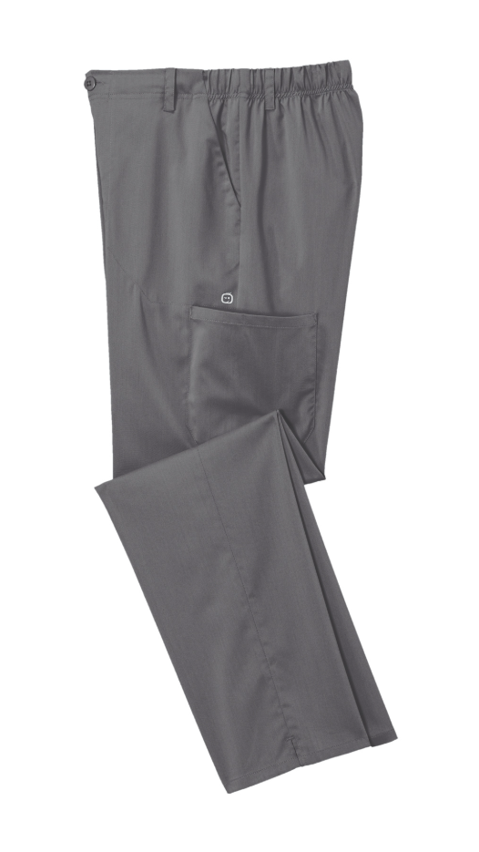 Wonderwink Men's Premiere Flex Cargo Pant -- Pewter