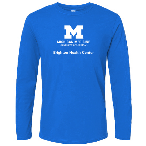 Gildan Softstyle Fitted Longsleeve T Shirt -- Royal