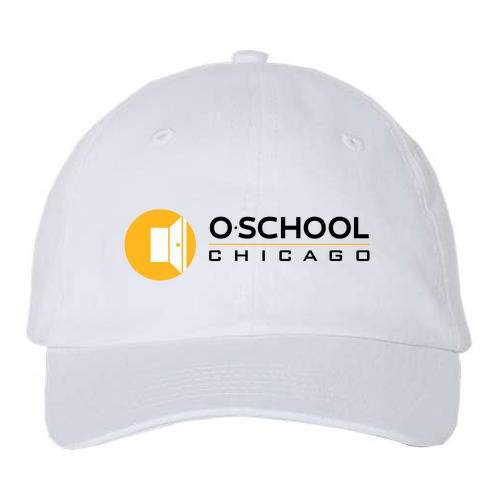 Valucap Bio-Washed Unstructured Hat -- White