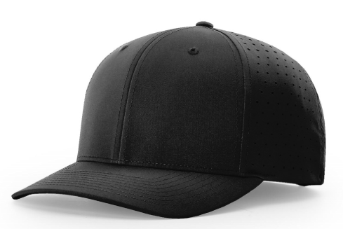 Richardson Laser Perf R-Flex Cap -- Black
