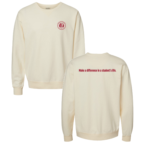 ComfortWash Unisex Crew Sweatshirt -- Parchment