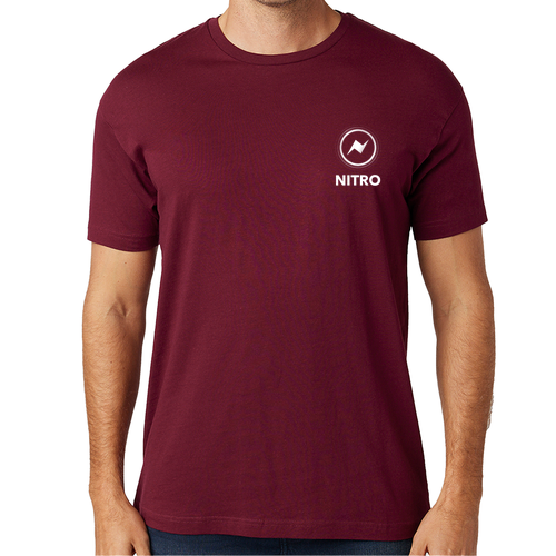 Cotton Heritage Unisex Short Sleeve T-Shirt -- Maroon