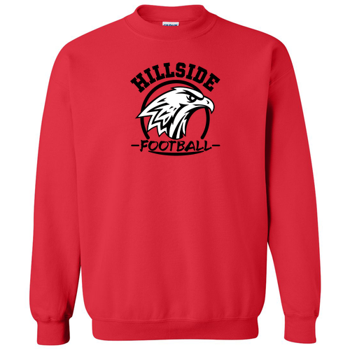 Gildan Heavy Blend Crew Neck Sweatshirt -- Red