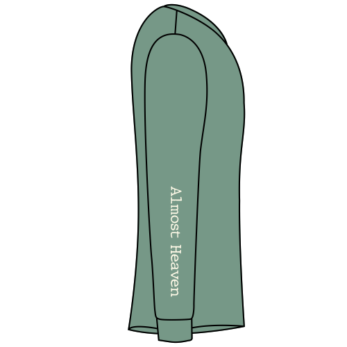 Comfort Colors Ringspun Long Sleeve Tee -- Light Green