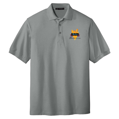 Port Authority Silk Touch Sport Shirt -- Cool Grey