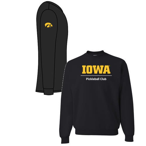 Jerzees 8 Oz., 50/50 Nublend Fleece Crew -- Black