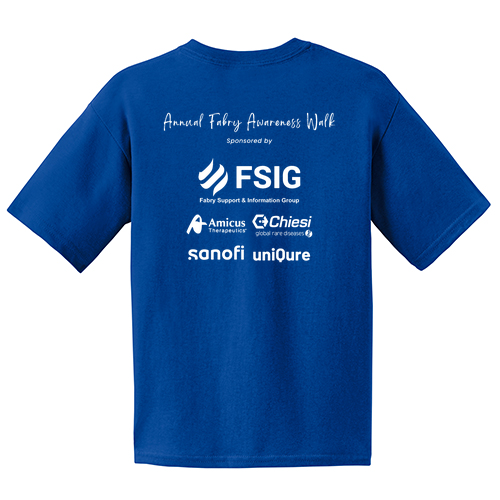 Gildan Ultra Cotton Youth Basic T-Shirt -- Royal