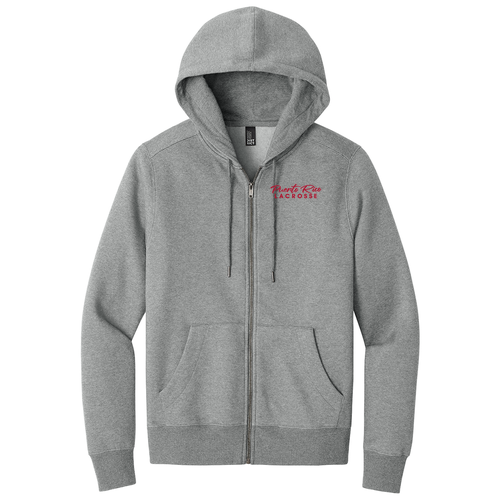 [HIDE] HERITAGE CUP Full Zip Hoodie -- Heathered Steel