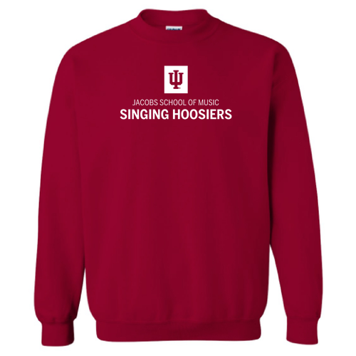 Gildan Heavy Blend Crew Neck Sweatshirt -- Cardinal Red