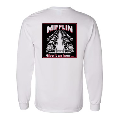 Gildan Heavy Cotton Longsleeve Basic T-Shirt -- White