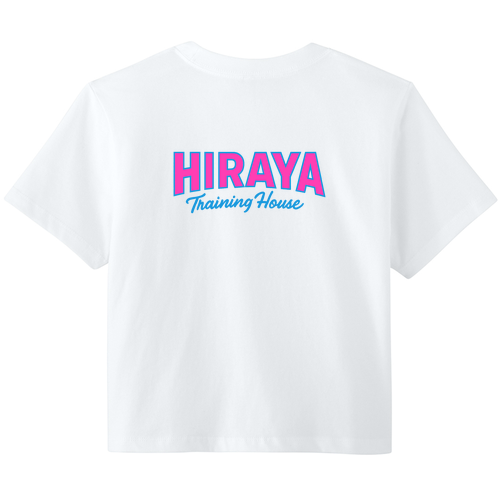 Hiraya Miami Crop Tee -- White