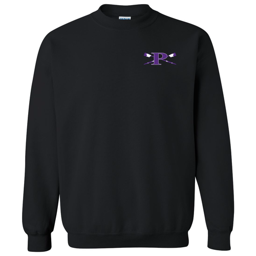 Crew Neck Sweatshirt -- Black
