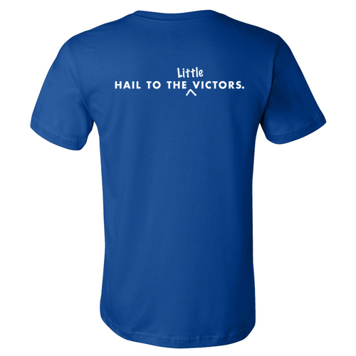Mens/Unisex Bella Canvas Soft Fitted Jersey T-Shirt -- True Royal