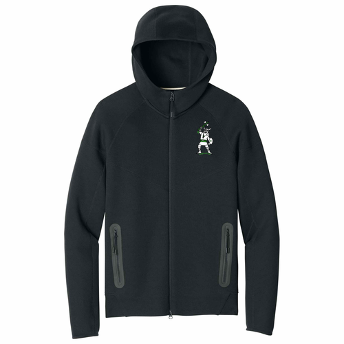 Nike Tech Fleece Full-Zip Hoodie (Viking Logo) -- Black