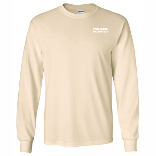Long Sleeve Cotton Tee -- Natural