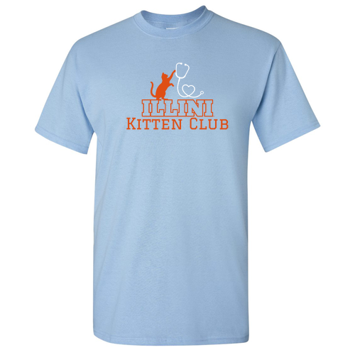 Gildan Heavy Cotton Basic T-Shirt -- Light Blue