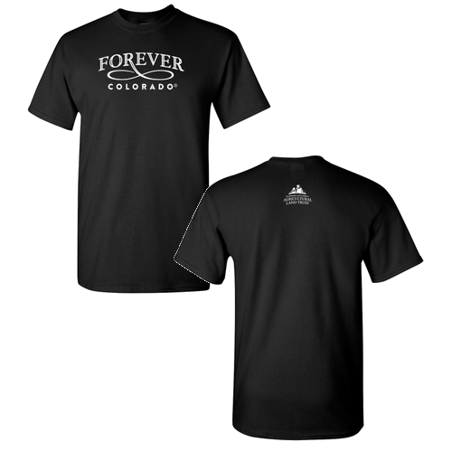 Forever Colorado 100% Cotton T-Shirt -- Black