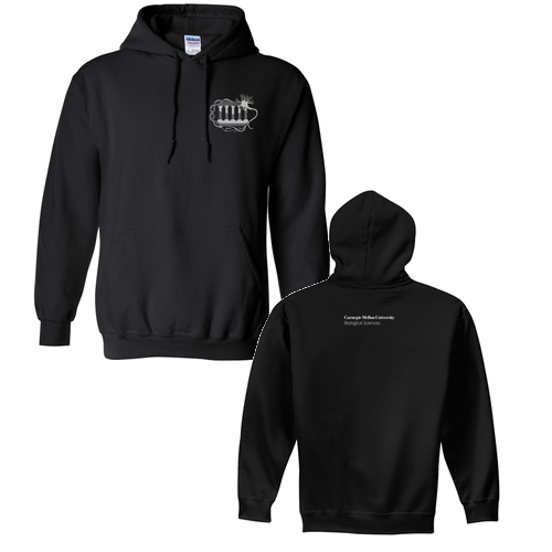 Gildan Heavy Blend Hooded Sweatshirt -- Black