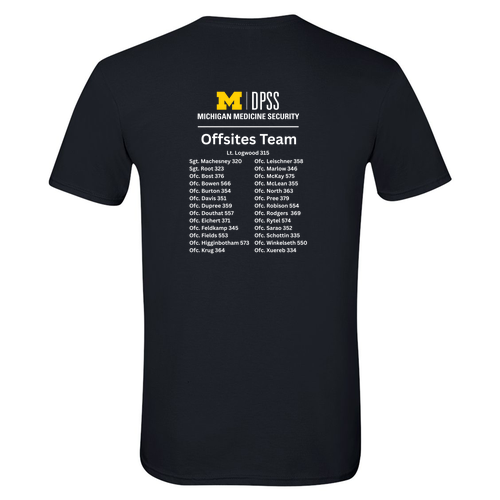 Gildan SoftStyle T-Shirt -- Black, MMS Offsites