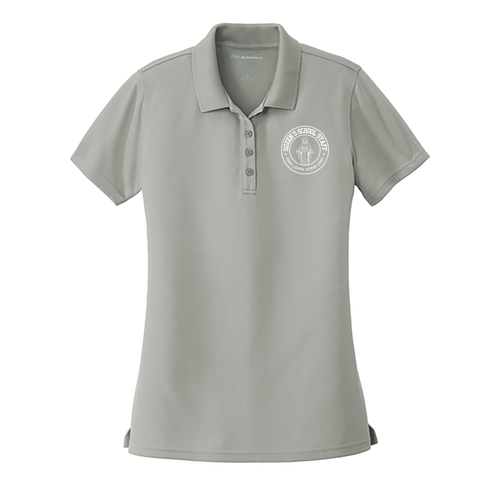 Port Authority Ladies Dry Zone UV Micro Mesh Polo -- Gusty Grey
