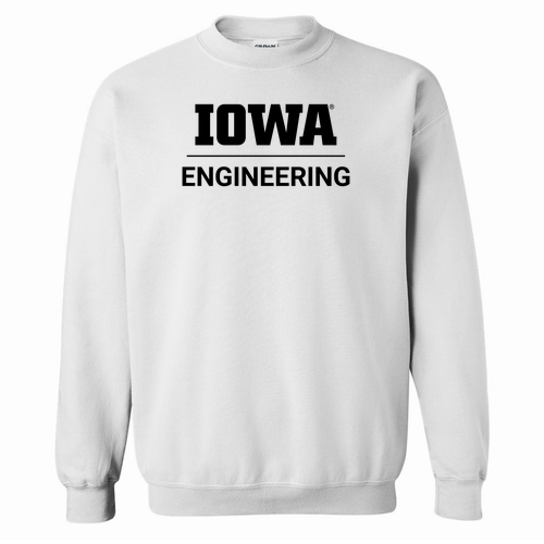 Gildan Heavy Blend Crew Neck Sweatshirt -- White