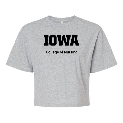 American Apparel Women's Fine Jersey Boxy Tee -- Heather Grey
