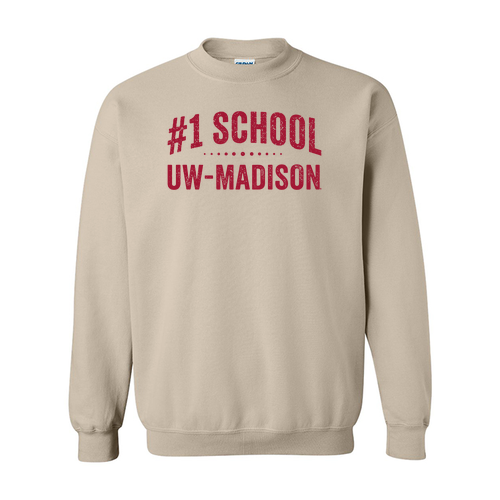 Gildan Heavy Blend Crew Neck Sweatshirt -- Sand