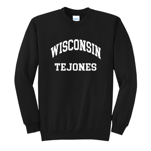 Port and Company Classic Crewneck Sweatshirt -- Jet Black