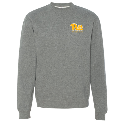 Independent Trading Crewneck Sweatshirt -- Gunmetal Heather