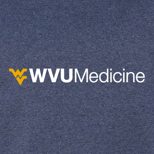 WVU Medicine Jerzees 8 Oz. -- Vintage Heather Navy