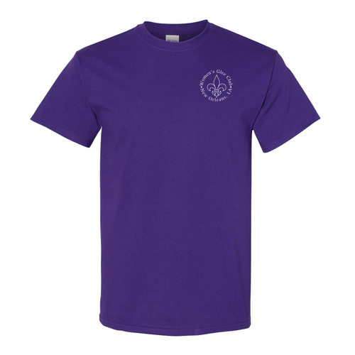 Gildan Heavy Cotton Basic T-Shirt -- Purple