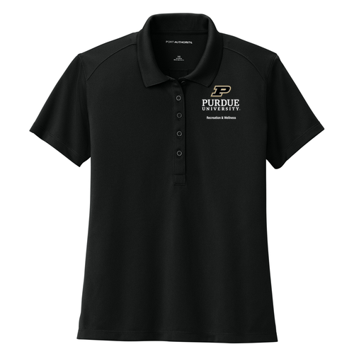 Port Authority Women’s Wearever Performance Pique Polo -- Deep Black