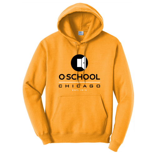 Port and Company Core Fleece Pullover Hooded Sweatshirt -- Gold