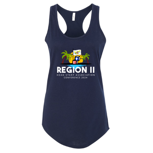 Next Level Ladies Ideal Racerback Tank -- Midnight Navy