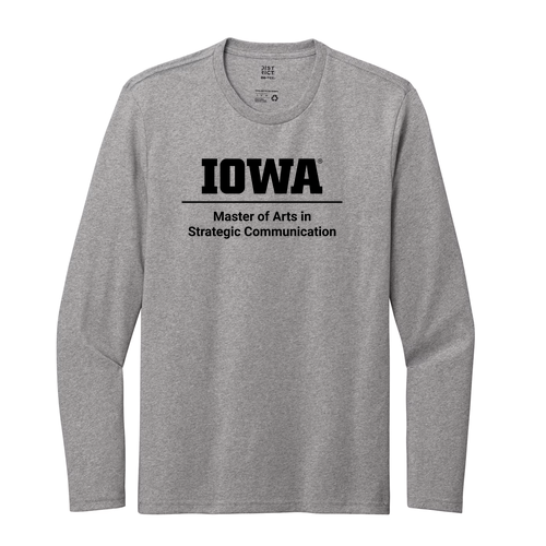 District Re-Tee Long Sleeve -- Light Heather Grey