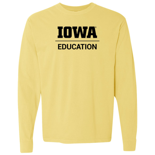 Comfort Colors Ringspun Long Sleeve Tee -- Butter