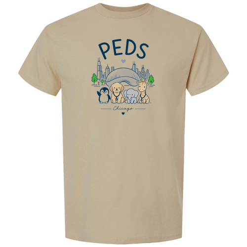 Gildan Ultra Cotton Basic T-Shirt -- Tan