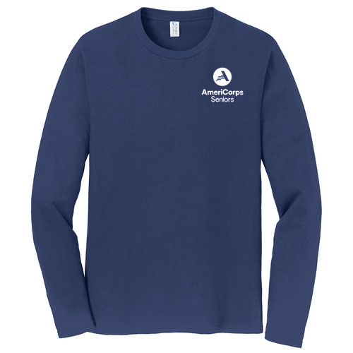 (Plus Sizes Only)Getting Things Done Longsleeve (Plus Sizes Only) -- Team Navy