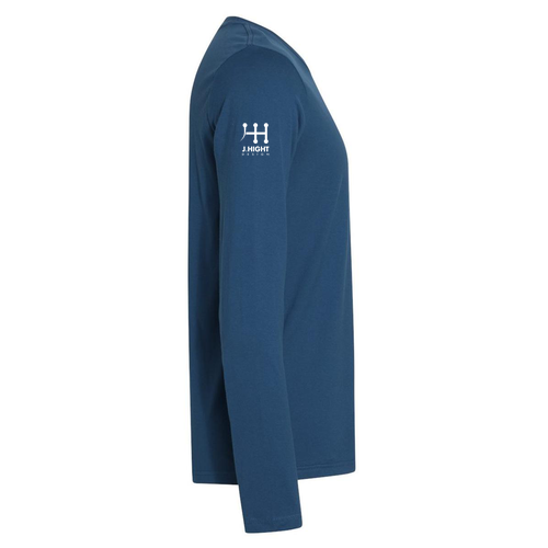 Next Level Apparel Premium Fitted Long Sleeve Crew -- Cool Blue
