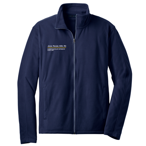 Port Authority Microfleece Jacket -- True Navy