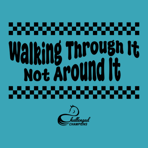 Comfort Colors Heavyweight Adult T-Shirt -- Lagoon (Walk Through It)