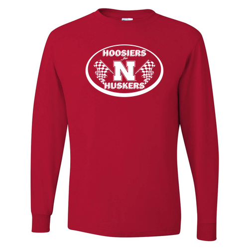 Jerzees Dri-Power Active Adult Longsleeve Tee -- True Red