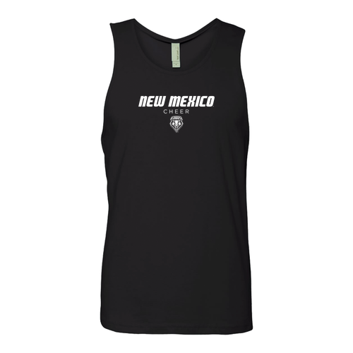 Next Level Apparel Mens Premium Jersey Tank -- Black NM