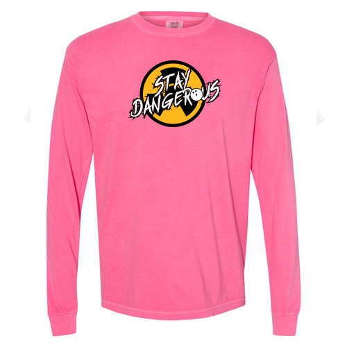 Comfort Colors Ringspun Long Sleeve Tee -- Crunchberry