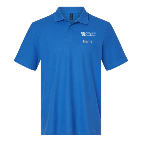 Gildan Adult Softstyle Pique Polo -- Royal