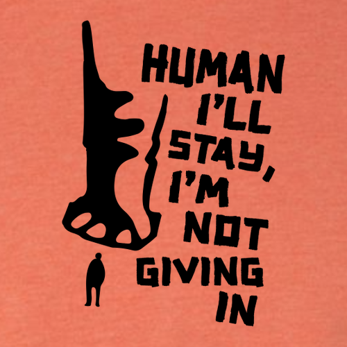 T-Shirt -- Heather Orange