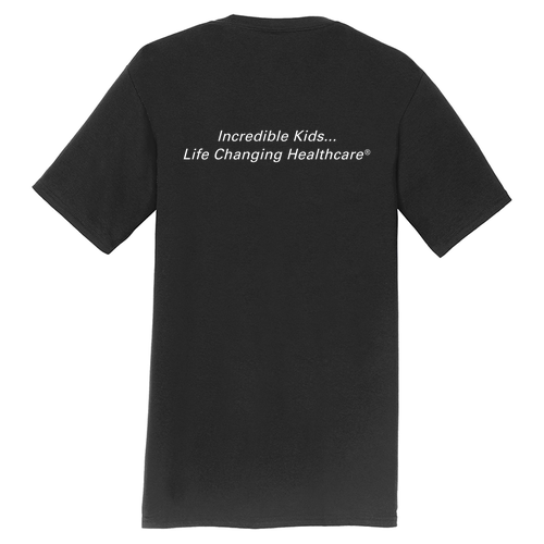 Port and Company Tee (w/ Back Print) -- Jet Black