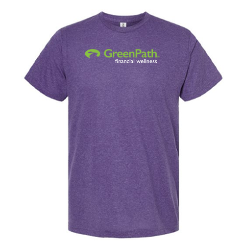 Tultex Unisex Ultra Blend Tee -- Heather Purple
